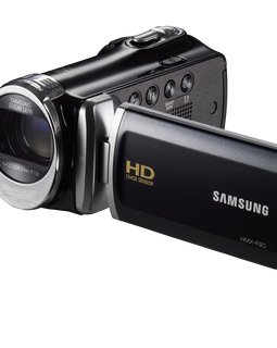 Samsung F90 Black Camcorder with 2.7 LCD Screen and HD Video Recording